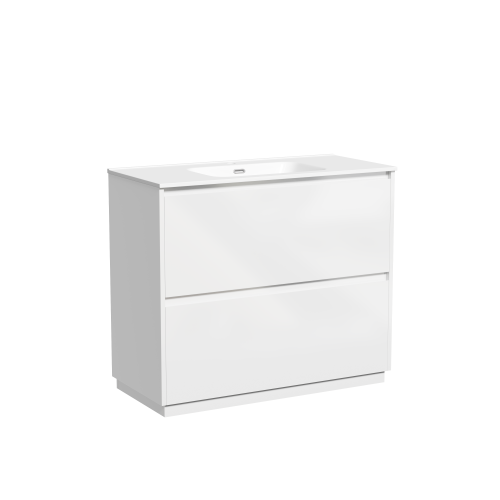 Тумба под раковину Sancos Libra Floor LB100FW 100х50 напольная цвет белый